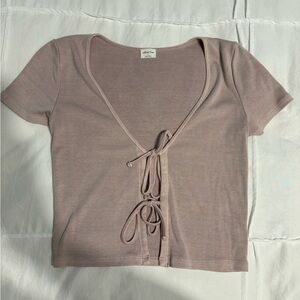 Wilfred Free Tie-Front Top